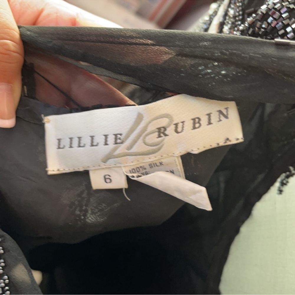VINTAGE LILLIE RUBIN DRESS - Picture 4 of 5